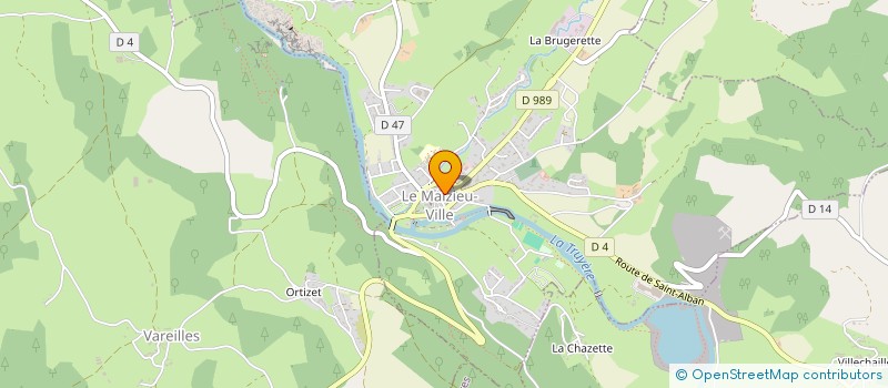 localisation de l'entreprise MONSIEUR THIERRY MONTEIL à SAINT-LEGER-DU-MALZIEU
