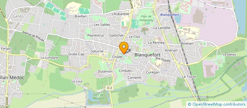 localisation de l'entreprise MONSIEUR THIERRY MONTORO à BLANQUEFORT