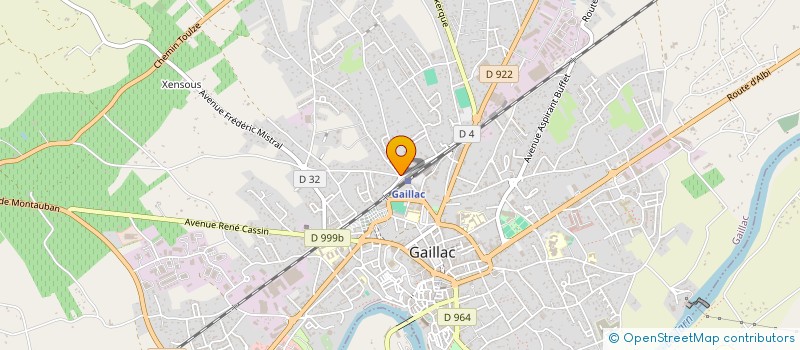 localisation de l'entreprise MONSIEUR THIERRY MONTOYA  GAILLAC