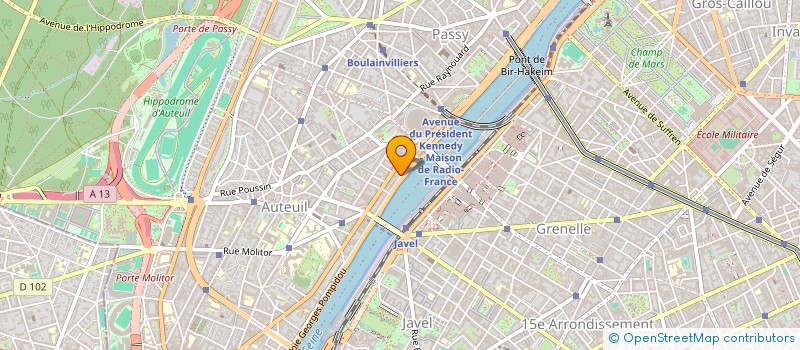 localisation de l'entreprise MONSIEUR THIERRY MOREAU  PARIS