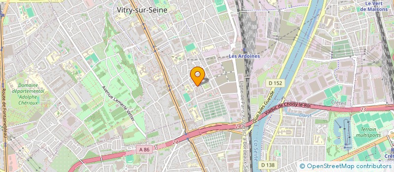 localisation de l'entreprise MONSIEUR THIERRY MORELL à VITRY-SUR-SEINE