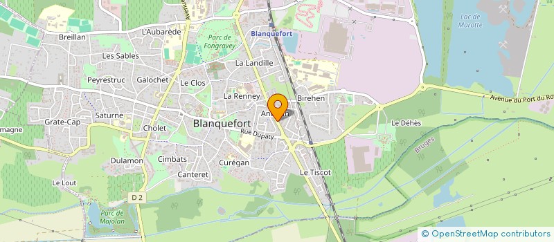 localisation de l'entreprise MONSIEUR THIERRY MORENO à BLANQUEFORT