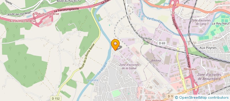 localisation de l'entreprise MONSIEUR THIERRY MORENO  SAINT-PANTALEON-DE-LARCHE