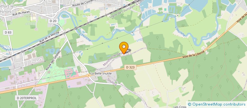 localisation de l'entreprise MONSIEUR THIERRY MORIN  MONTFORT-LE-GESNOIS