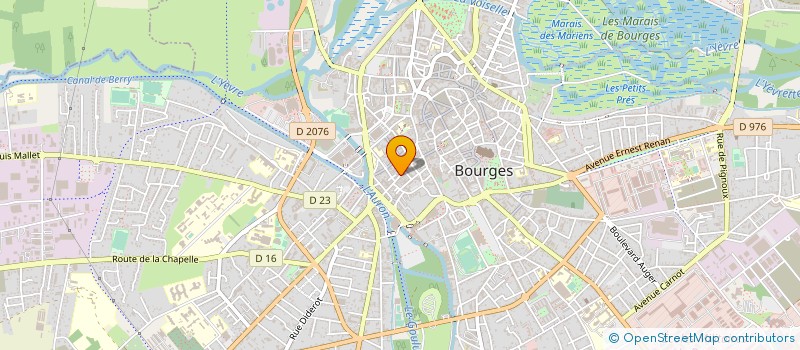 localisation de l'entreprise MONSIEUR THIERRY MORNET à BOURGES