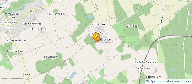 localisation de l'entreprise MONSIEUR THIERRY MORNET  VALLERES