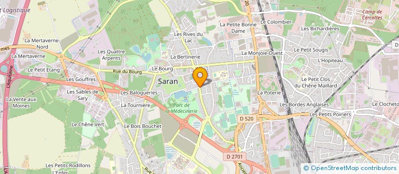 localisation de l'entreprise MONSIEUR THIERRY MOTJE  SARAN