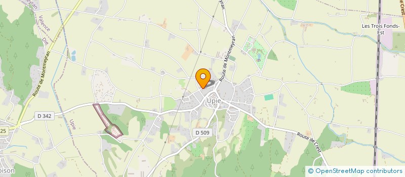 localisation de l'entreprise MONSIEUR THIERRY MOTTIN  UPIE