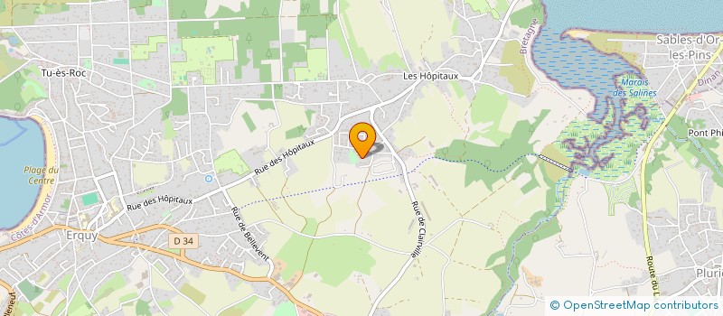 localisation de l'entreprise MONSIEUR THIERRY MOUCHEL  ERQUY