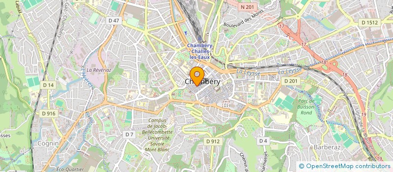 localisation de l'entreprise MONSIEUR THIERRY MOUCHET à CHAMBERY
