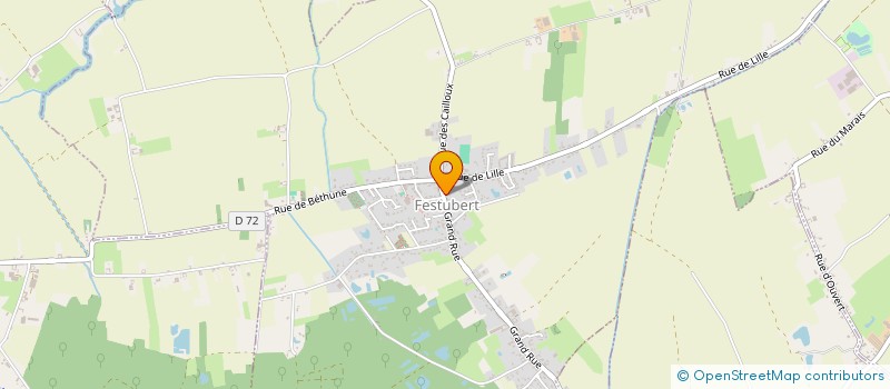 localisation de l'entreprise MONSIEUR THIERRY MOULIER  FESTUBERT