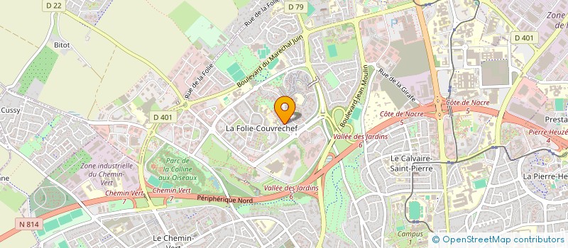localisation de l'entreprise MONSIEUR THIERRY MOULIN à CAEN