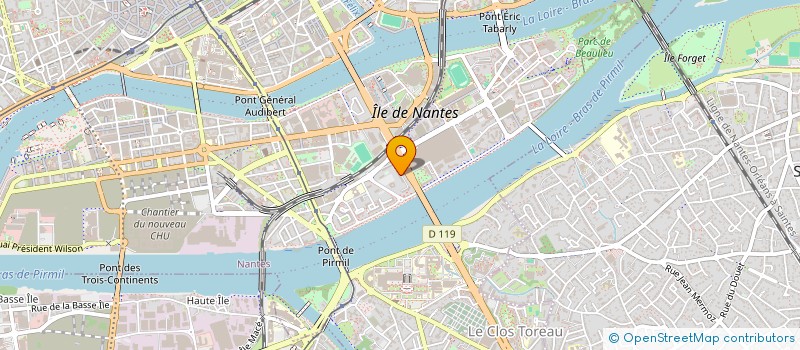 localisation de l'entreprise MONSIEUR THIERRY MOUNGUETYI NJIFEN  NANTES