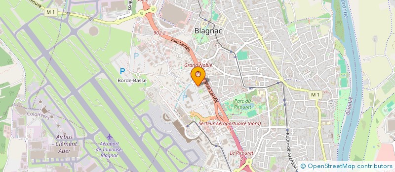 localisation de l'entreprise MONSIEUR THIERRY MOYNE à BLAGNAC