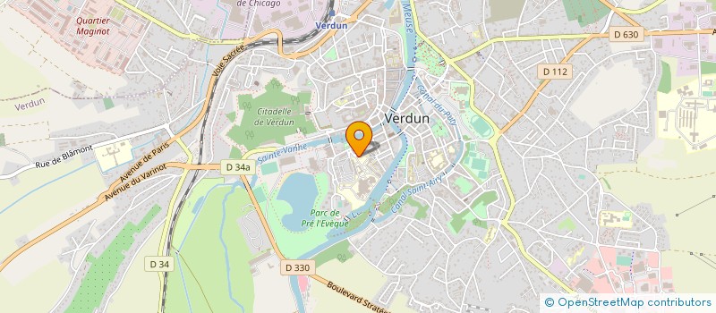 localisation de l'entreprise MONSIEUR THIERRY MULLER à VERDUN