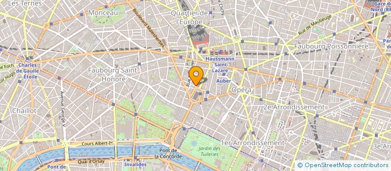 localisation de l'entreprise MONSIEUR THIERRY MUSSARD  PARIS