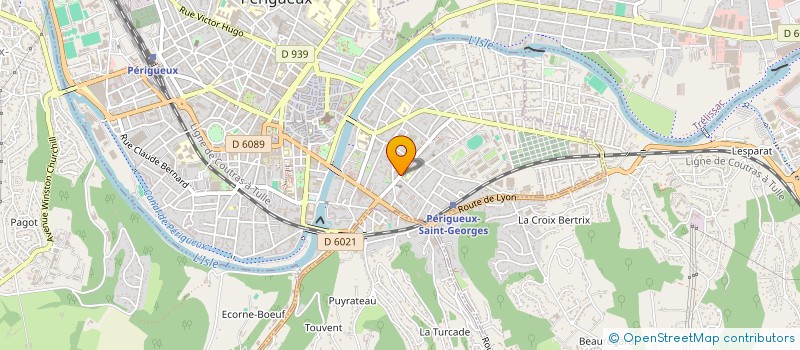 localisation de l'entreprise MONSIEUR THIERRY NADAUD  SANILHAC