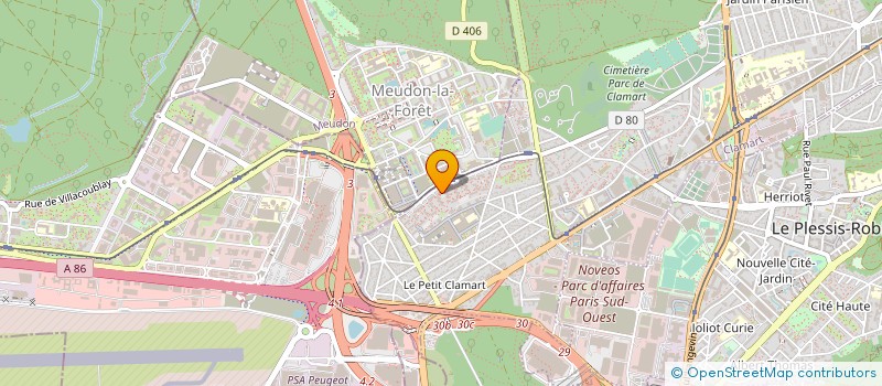 localisation de l'entreprise MONSIEUR THIERRY NARECE  CLAMART