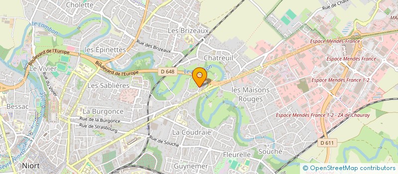 localisation de l'entreprise MONSIEUR THIERRY NAUD à NIORT