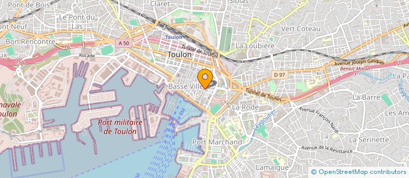 localisation de l'entreprise MONSIEUR THIERRY NAVARRO  TOULON