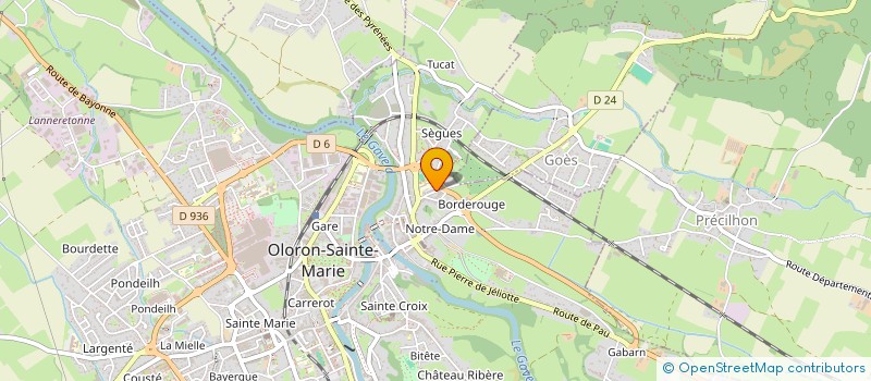 localisation de l'entreprise MONSIEUR THIERRY NAVARRO à OLORON-SAINTE-MARIE