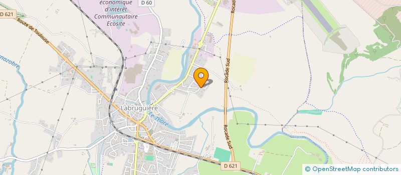 localisation de l'entreprise MONSIEUR THIERRY NAVARRO  LABRUGUIERE