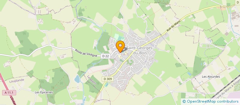 localisation de l'entreprise MONSIEUR THIERRY NAYAGOM  SAINT-GEORGES-DU-BOIS