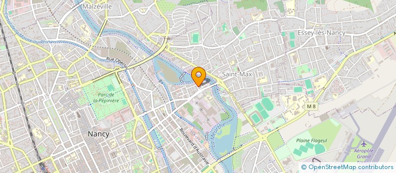 localisation de l'entreprise MONSIEUR THIERRY NAZEYROLLAS  NANCY