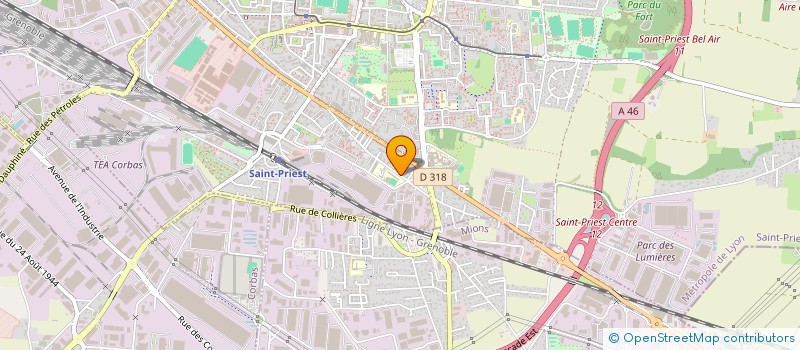 localisation de l'entreprise MONSIEUR THIERRY NDAYIZEYE  SAINT-PRIEST