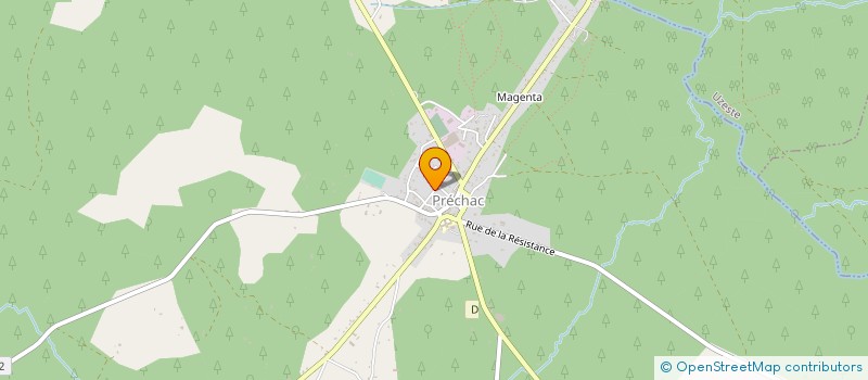 localisation de l'entreprise MONSIEUR THIERRY NEBOUT à UZESTE