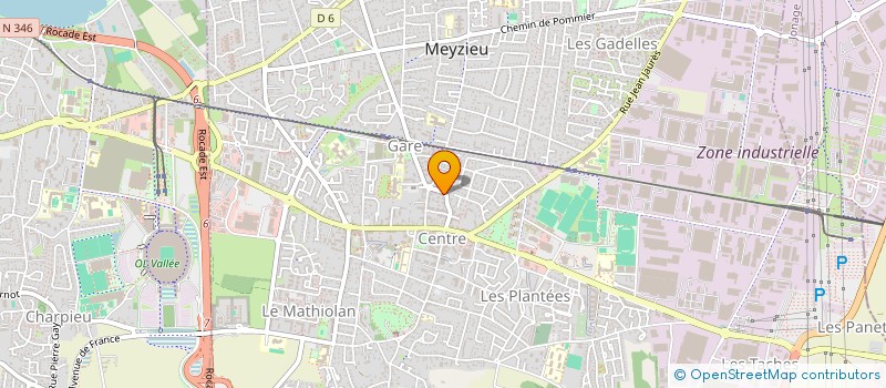 localisation de l'entreprise MONSIEUR THIERRY NEGROTTO  MEYZIEU