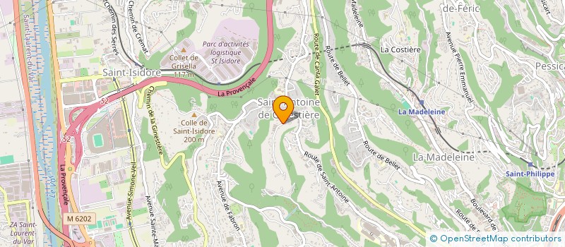 localisation de l'entreprise MONSIEUR THIERRY NEMOZ  NICE