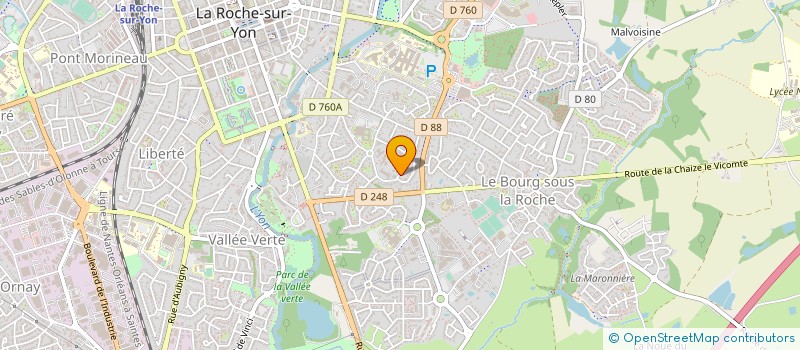 localisation de l'entreprise MONSIEUR THIERRY NEVEU à LA ROCHE-SUR-YON