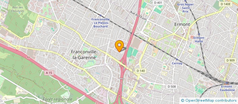 localisation de l'entreprise MONSIEUR THIERRY NGO à FRANCONVILLE