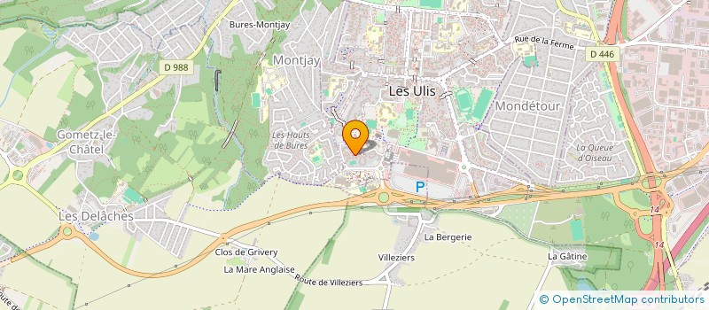 localisation de l'entreprise MONSIEUR THIERRY NICAR  LES ULIS