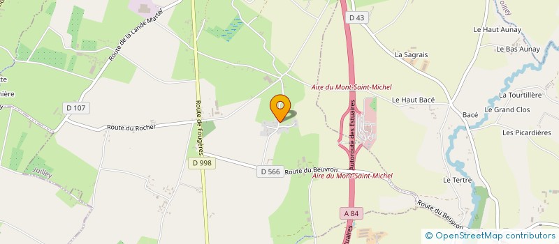 localisation de l'entreprise MONSIEUR THIERRY NICOLLE  JUILLEY