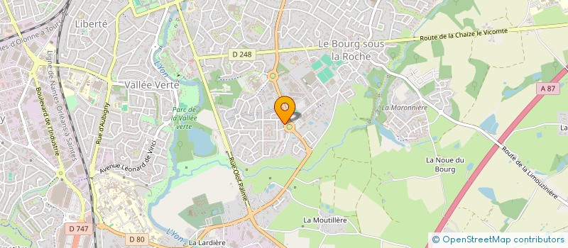 localisation de l'entreprise MONSIEUR THIERRY NICOLLEAU à ROCHE SUR YON (LA)