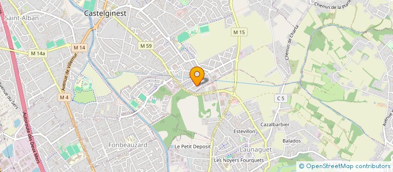 localisation de l'entreprise MONSIEUR THIERRY NIGER  CASTELGINEST