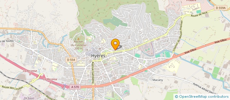 localisation de l'entreprise MONSIEUR THIERRY NJOH EBOA à HYERES