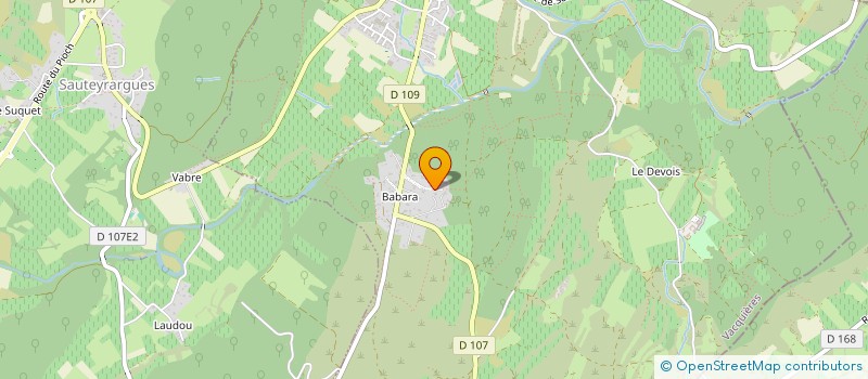 localisation de l'entreprise MONSIEUR THIERRY NOGARET  VACQUIERES