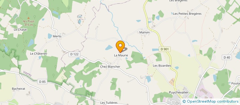 localisation de l'entreprise MONSIEUR THIERRY NOGENT à ORADOUR-SUR-VAYRES