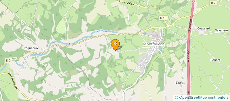 localisation de l'entreprise MONSIEUR THIERRY NOIREAU  COEUR DE CAUSSE