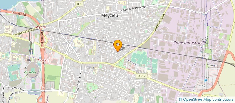 localisation de l'entreprise MONSIEUR THIERRY NOTTE à MEYZIEU