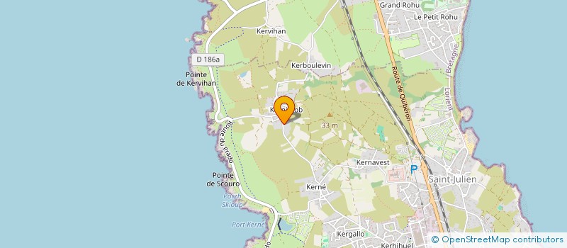 localisation de l'entreprise MONSIEUR THIERRY NOUVEL à QUIBERON