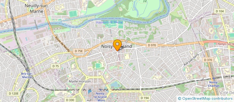 localisation de l'entreprise MONSIEUR THIERRY NUCCI à NOISY-LE-GRAND