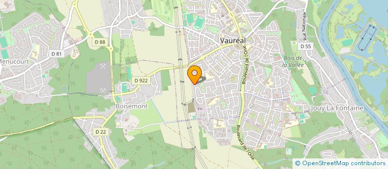 localisation de l'entreprise MONSIEUR THIERRY NUON à VAUREAL