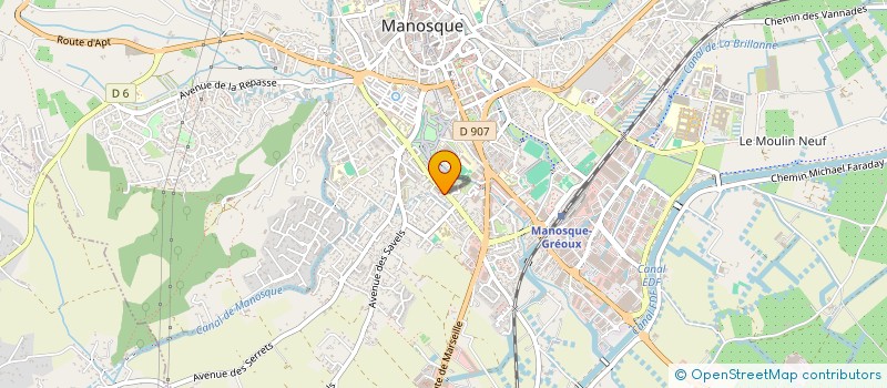 localisation de l'entreprise MONSIEUR THIERRY OGGERO à MANOSQUE