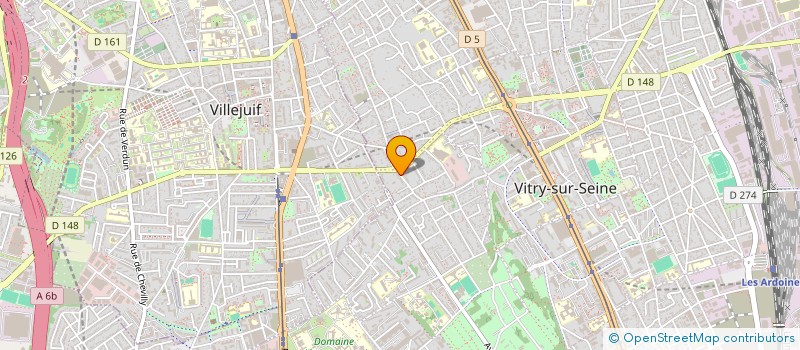 localisation de l'entreprise MONSIEUR THIERRY OLIVIER à VITRY-SUR-SEINE