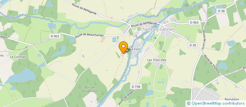 localisation de l'entreprise MONSIEUR THIERRY OLLIVIER à CHAILLY-EN-GATINAIS
