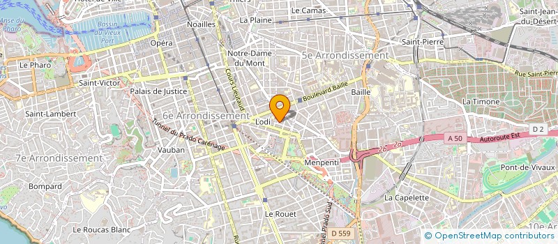 localisation de l'entreprise MONSIEUR THIERRY OLMICCIA  MARSEILLE